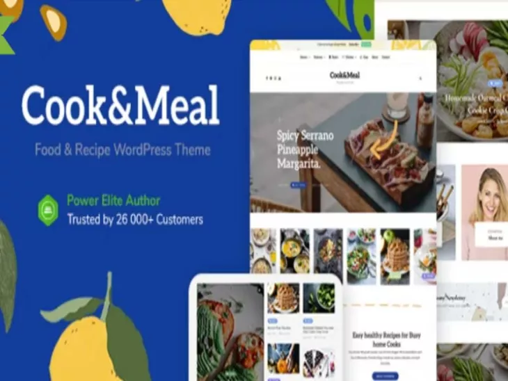 Cook and Meal WP Theme