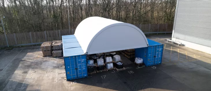 Choose container canopies for better flexibility