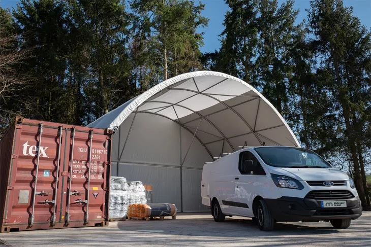 Shield Canopy™ | Container Canopy | McGregor Structures