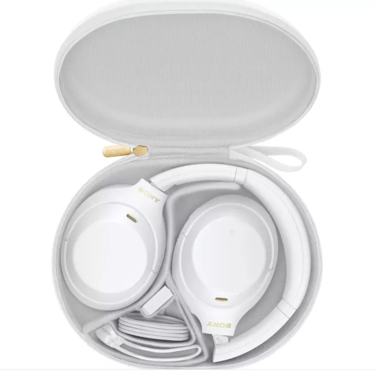 WH-1000XM4 Silent White headphones