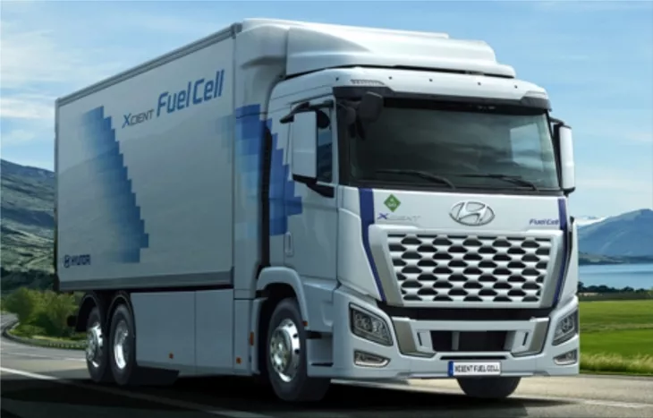 Hyundai XCIENT Fuel Cell truck