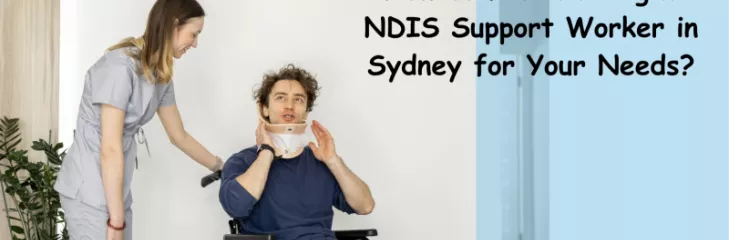 NDIS Support Worker in Sydney
