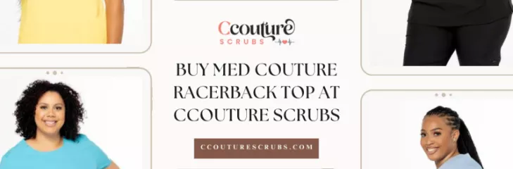 Med couture Racerback top