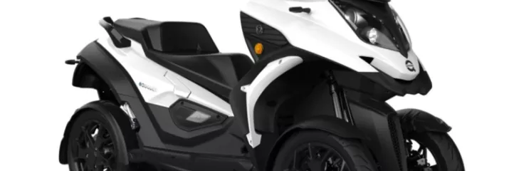 eQooder - a four-wheel electric motorcycle