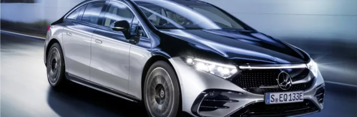 Mercedes-Benz EQS electric car